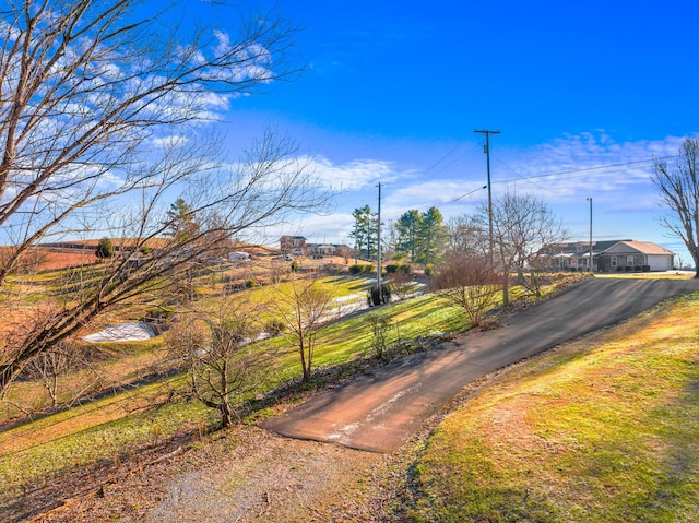 view of road