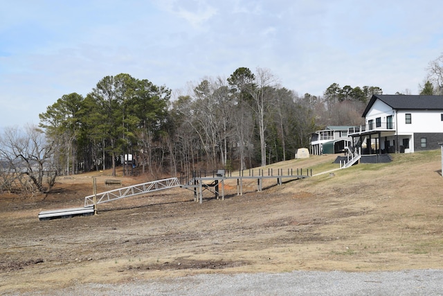 view of yard