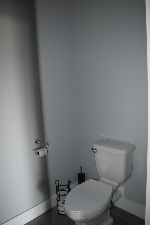 bathroom with toilet