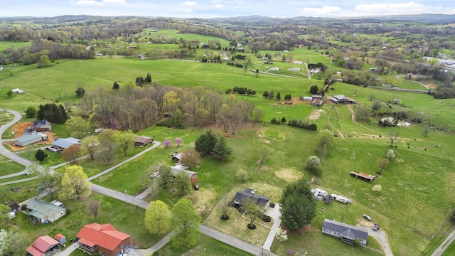 300 Victor Ln, Whitesburg, TN 37891 - aerial view of property and surrounding area with rural landscape and a pastoral area