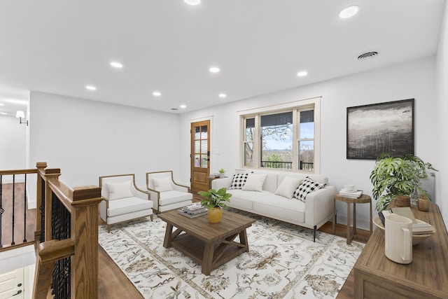 300 Victor Ln, Whitesburg, TN 37891 - living room with recessed lighting and light wood-style flooring