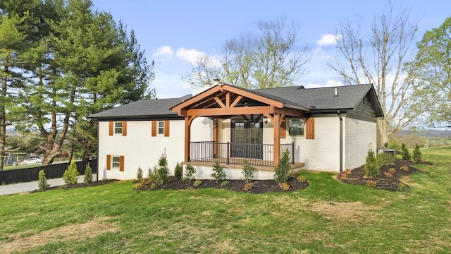 300 Victor Ln, Whitesburg, TN 37891 - view of front facade featuring a chimney, brick siding, and a shingled roof