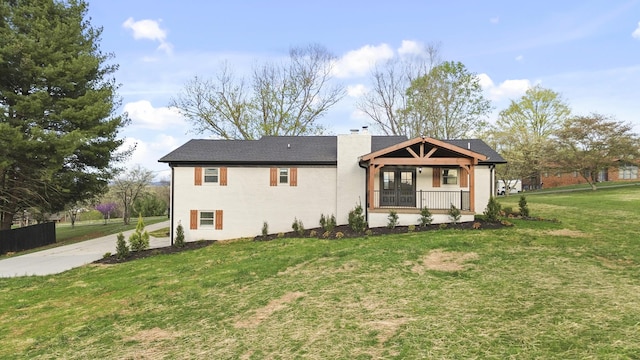 300 Victor Ln, Whitesburg, TN 37891 - view of front of property featuring a front lawn, a porch, driveway, and brick siding