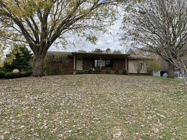 view of ranch-style house