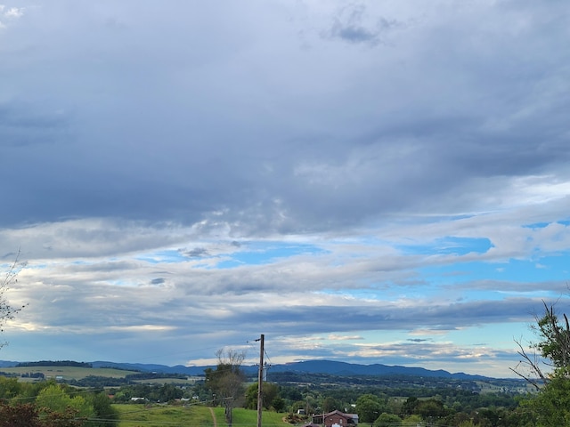 view of mountain feature