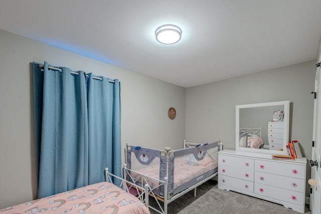 bedroom featuring carpet floors