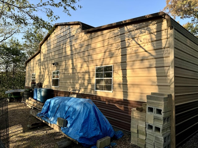 view of side of home