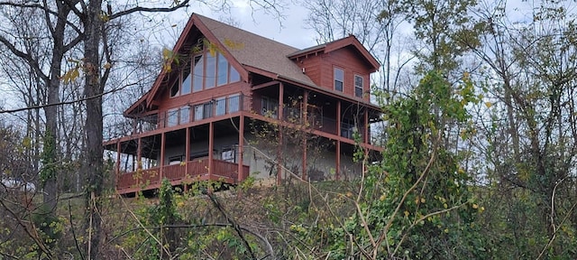 view of back of house