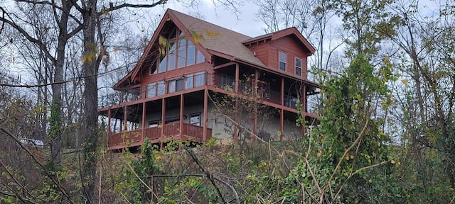 view of back of house