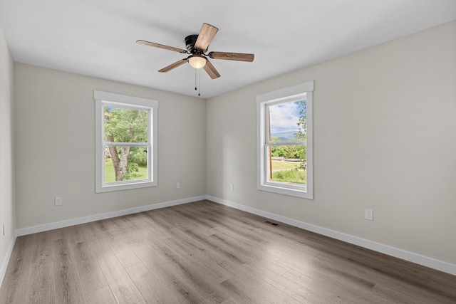 126 Double Cave Rd, Rutledge, TN 37861 - empty room featuring wood finished floors and a ceiling fan