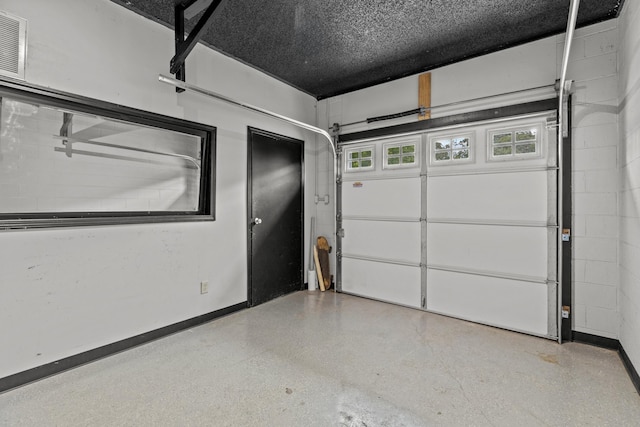 5715 Academy Dr, Morristown, TN 37814 - garage with baseboards