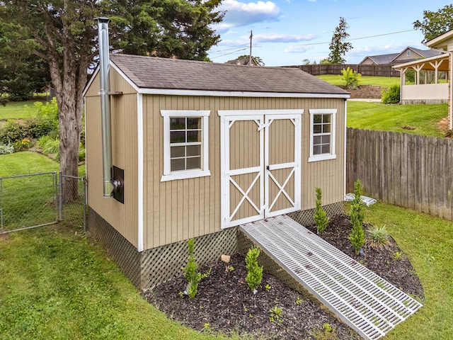 5715 Academy Dr, Morristown, TN 37814 - view of shed
