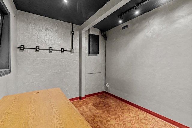 5715 Academy Dr, Morristown, TN 37814 - mudroom featuring tile patterned floors and track lighting