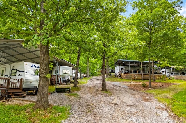 1370 Flat Woods Rd, Dandridge, TN 37725 - view of dirt / gravel driveway
