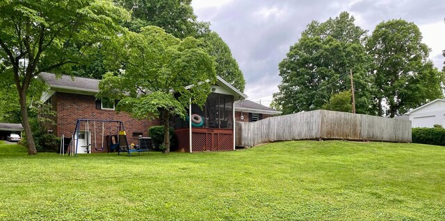 1578 Golf Course Rd, Newport, TN 37821 - view of yard with central AC