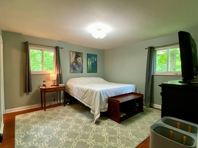 1578 Golf Course Rd, Newport, TN 37821 - bedroom with baseboards and wood finished floors