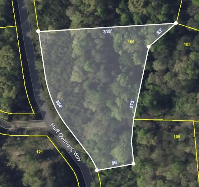 LOT106 Huff Overlook, Del Rio TN, 37727 land for sale