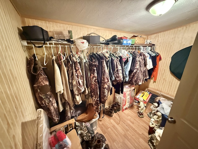 3500 Poor Valley Rd, Rutledge, TN 37861 - walk in closet with wood finished floors