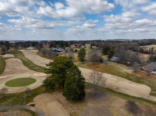 310 Par Ln, Greeneville, TN 37743 - drone / aerial view featuring view of golf course