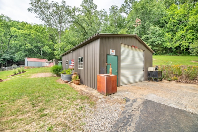 292 Burkhart Rd, Rutledge, TN 37861 - detached garage featuring driveway