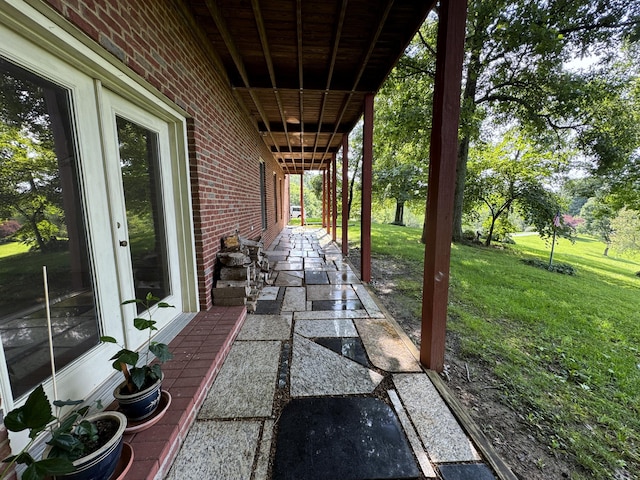 view of patio