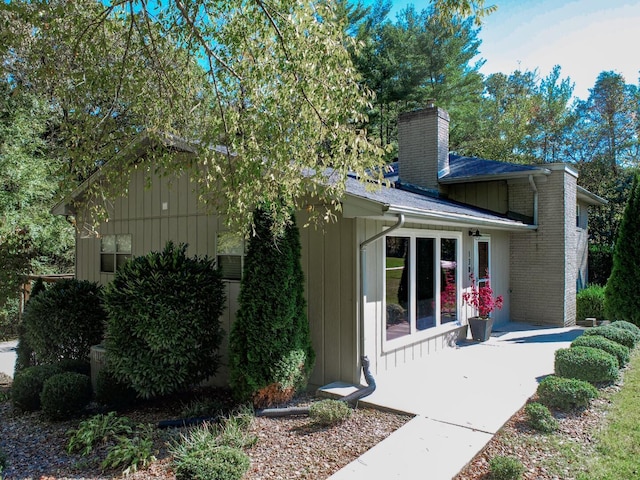 view of rear view of house