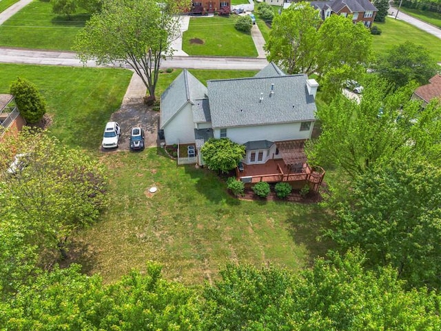 aerial view