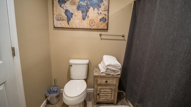 bathroom with toilet