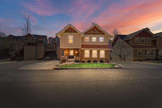 view of craftsman-style home