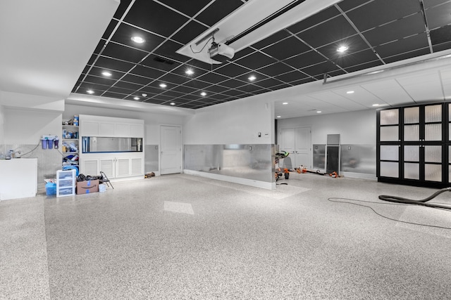 1647 Talon Ct, Talbott, TN 37877 - miscellaneous room with speckle patterned floor and baseboards