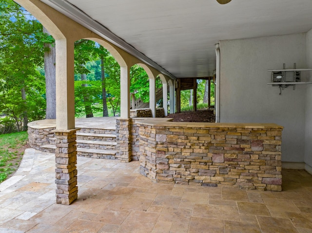 1647 Talon Ct, Talbott, TN 37877 - view of patio / terrace with covered porch