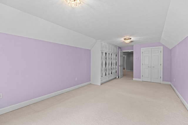 1647 Talon Ct, Talbott, TN 37877 - bonus room with vaulted ceiling, carpet floors, and baseboards