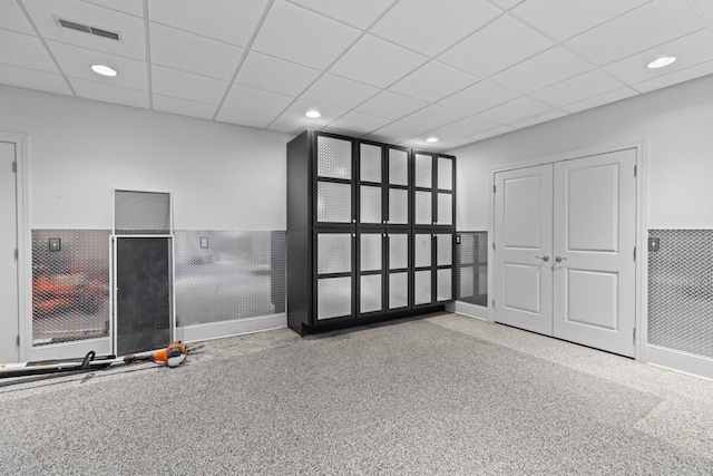 1647 Talon Ct, Talbott, TN 37877 - lobby featuring a drop ceiling and recessed lighting