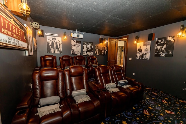 view of home theater room