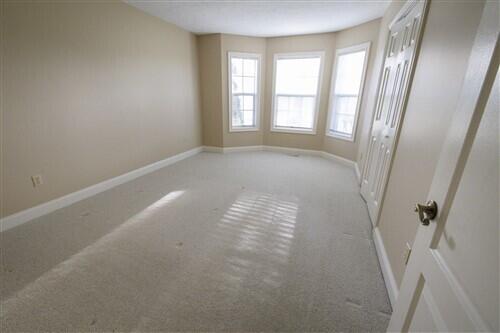 empty room featuring light colored carpet