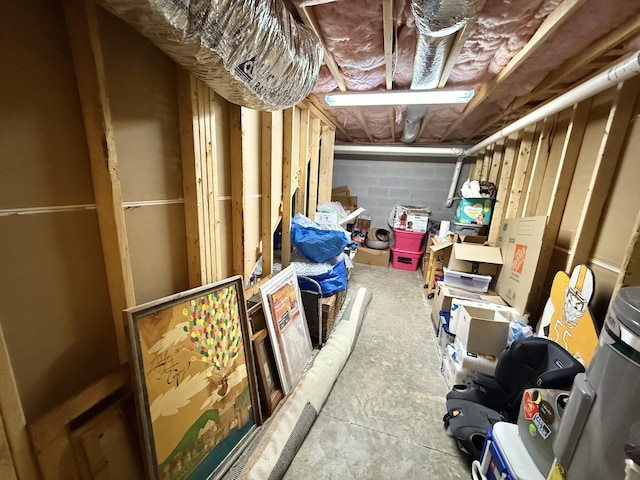view of storage