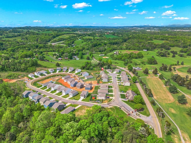1065 Greenway Dr, Morristown, TN 37813 - drone / aerial view featuring a residential view