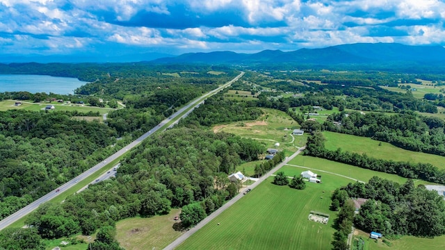1056 Old Newport Hwy, Dandridge, TN 37725 - view of rural area featuring a water and mountain view