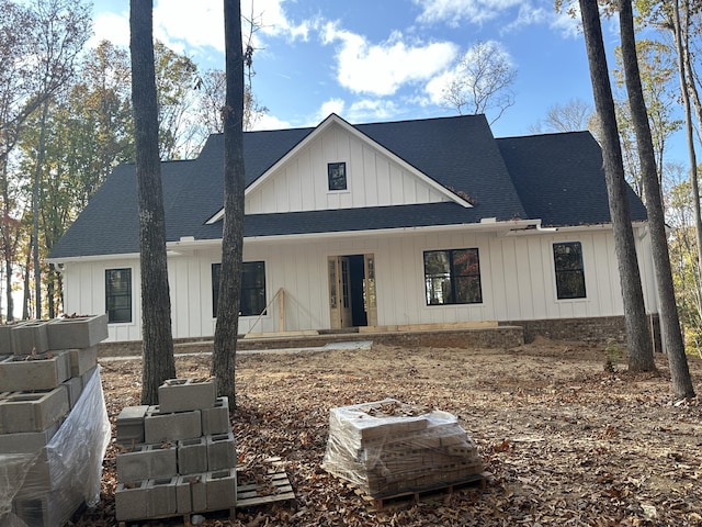 view of rear view of house