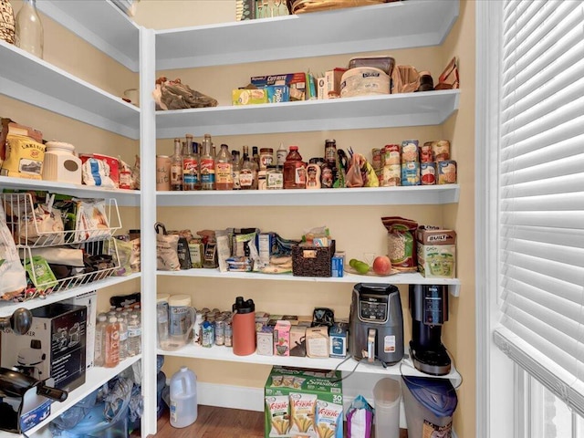 view of pantry