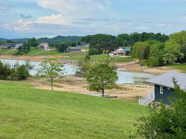 property view of water
