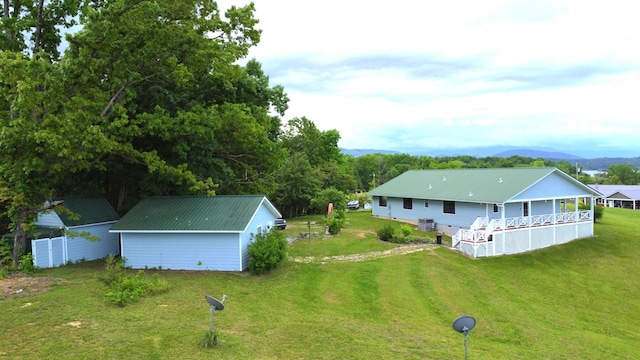 drone / aerial view