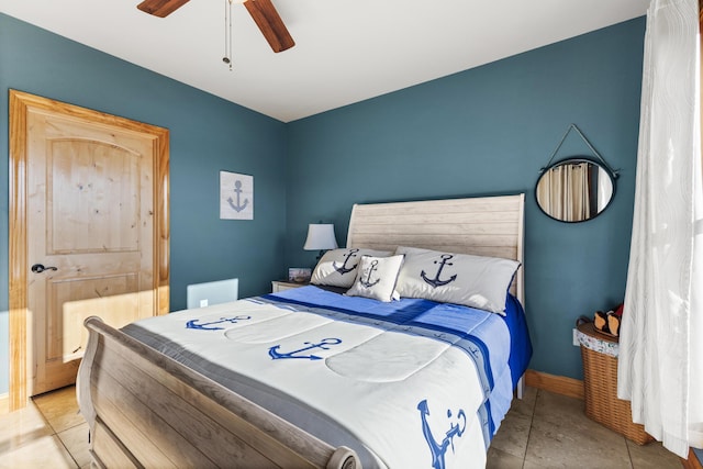 2224 Ted Moore Rd, Dandridge, TN 37725 - bedroom with baseboards and a ceiling fan