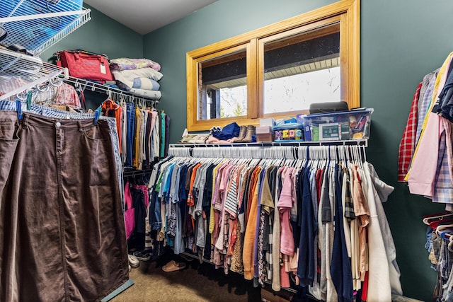 2224 Ted Moore Rd, Dandridge, TN 37725 - walk in closet with carpet floors