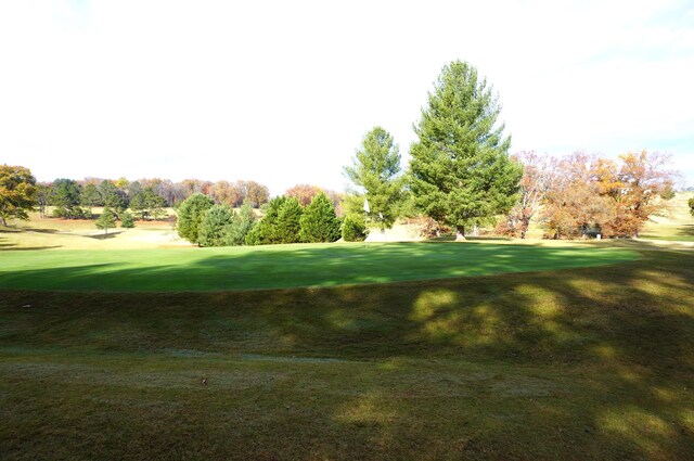 surrounding community featuring a yard