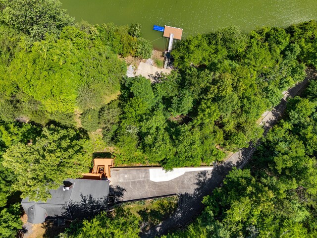 429 Filet Ln, Dandridge, TN 37725 - bird's eye view with a wooded view