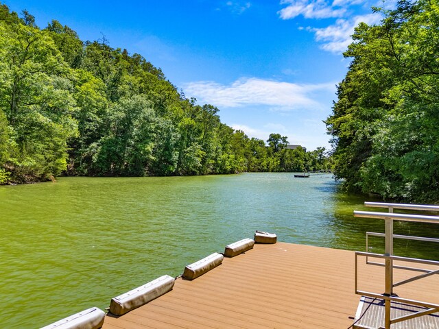429 Filet Ln, Dandridge, TN 37725 - aerial view with a water view and a wooded view