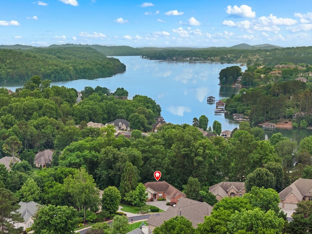 117 Tahlequah Ln, Loudon, TN 37774 - bird's eye view of a large body of water and a forest