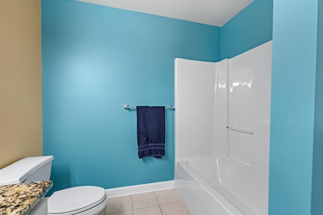 117 Tahlequah Ln, Loudon, TN 37774 - full bath with toilet, tile patterned flooring, baseboards, and vanity