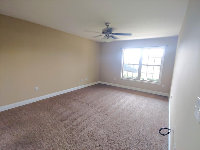 2015 Brights View Ln, Morristown, TN 37814 - spare room featuring a ceiling fan and light carpet
